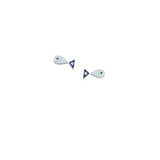 Agatha Ruiz de la Prada Zoe Fish Silver Earrings