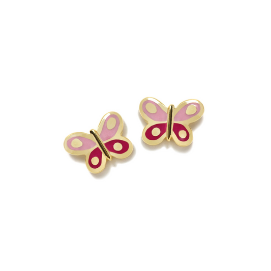 Pendientes Plata Agatha Ruiz de la Prada Mariposa Esmaltada