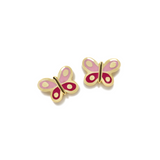 Pendientes Plata Agatha Ruiz de la Prada Mariposa Esmaltada
