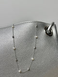 Silver Pearl Choker