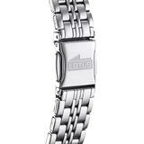 Lotus Classic Steel White Dial Men's Watch