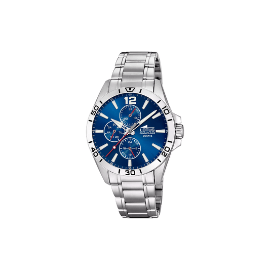 Reloj Hombre Acero Azul 18812/1