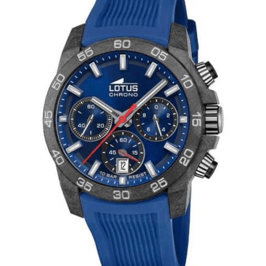 Reloj Lotus Hombre Azul Fibra de Carbono 18974/1
