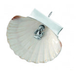 Silver christening shell 1SA_FL0009C-B