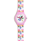 Agatha Ruiz de la Prada Rainbow Fuchsia Watch