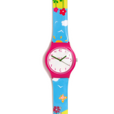 Agatha Ruiz de la Prada Rainbow Fuchsia Watch