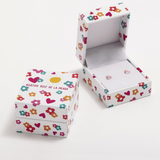 Pendientes Plata Agatha Ruiz de la Prada Flor Rosa Esmaltada