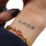 Pulsera Plata Multicolor