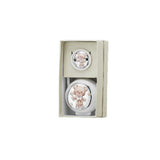 Set Clip and Pacifier Holder Bear Rattle