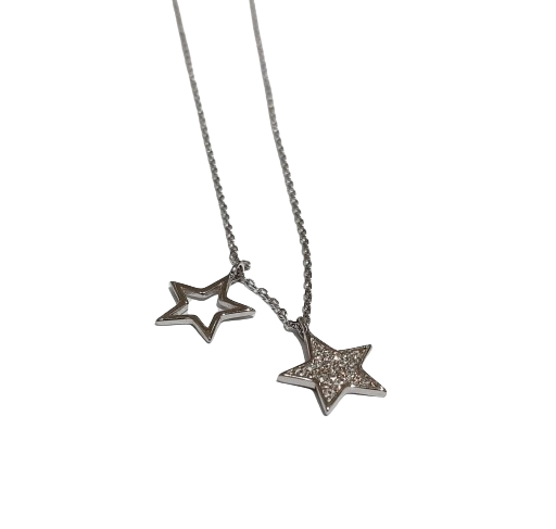 Gargantilla Plata Estrella Circonitas