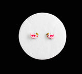 Silver Christmas Tree Earrings