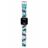 STITCH Led Disney Blue Digital Watch