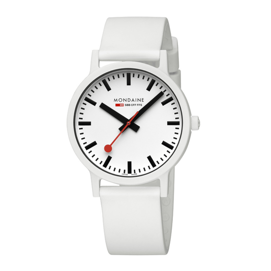 Reloj Mondaine unisex SBB Essence Blanco