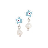 Pendientes Plata Agatha Ruiz de la Prada Flores y Perlas