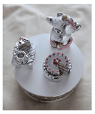 Musical Carousel Teddy Bear Cake