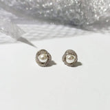 Pendientes Plata Perlas Nudo