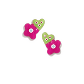 Pendientes Plata Agatha Ruiz de la Prada Love Corazón Verde