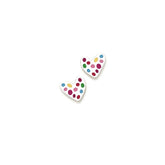 Agatha Ruiz de la Prada Heart Silver Earrings