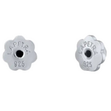 Pendientes Plata Unicornio Rosa Fucsia y Blanco
