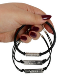 Pulsera plata Papá "Al mejor Papá del mundo"