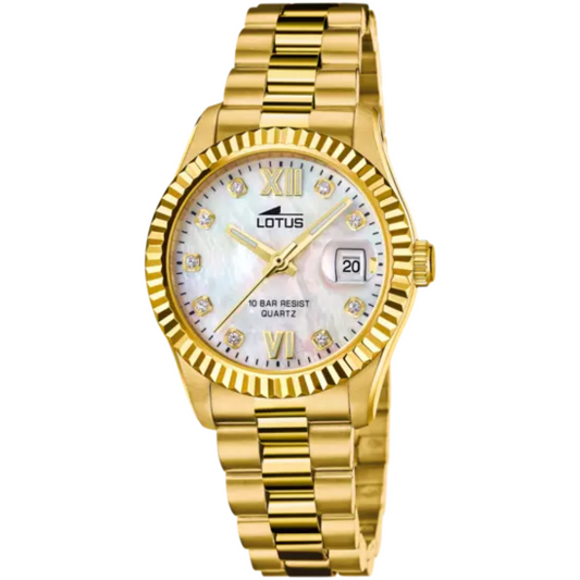 Reloj Lotus mujer Freedom Chapado en Oro 18932/1