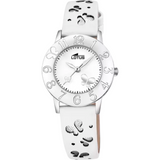 Lotus Junior White Butterfly Children's Watch 18269/1