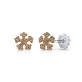 Silver Christmas Tree Earrings