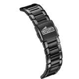 Reloj Hombre Acero Negro Pavonado 19088/2