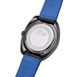 Reloj Hombre Acero Negro Azul 19099/3