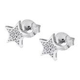 Pendientes Plata Estrella Circonitas Lotus Silver Fantasy