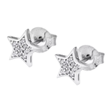 Pendientes Plata Estrella Circonitas Lotus Silver Fantasy