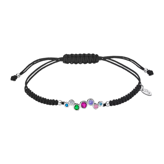 Pulsera Plata Multicolor Lotus Silver Pure Essential