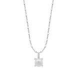 Collar Plata Perla Lotus Silver