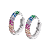 Pendientes Plata Aro Multicolor Lotus Silver It Girl