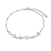 Agatha Ruiz de la Prada Silver Bracelet Green Cord Yellow Star