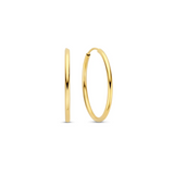 Yellow Gold Hoop Earrings