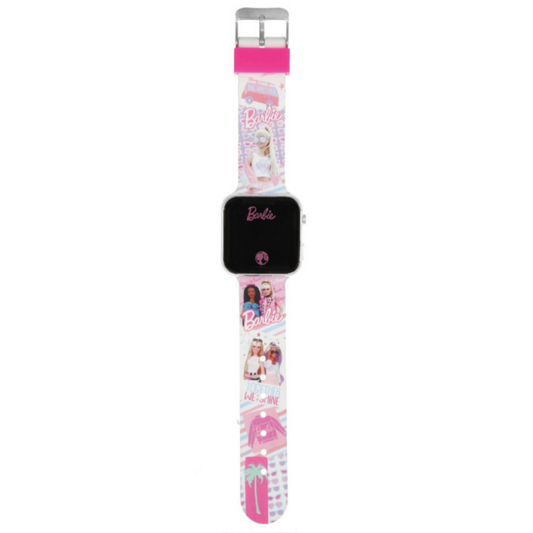 Reloj Digital BARBIE LED Disney BAB4070