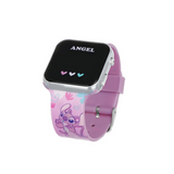 STITCH & ANGEL LED Disney Pink Digital Watch LAS4087