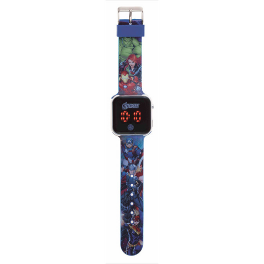 Reloj Digital AVENGERS LED Disney Marvel AVG4706