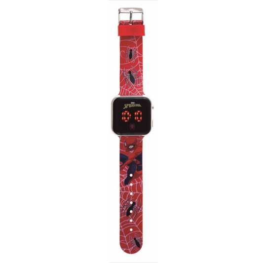 Reloj Digital SPIDERMAN LED Disney Marvel SPD4800