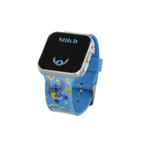 Reloj Digital STITCH LED Disney Azul LAS4038