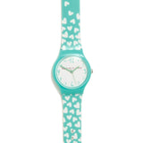 Agatha Ruiz de la Prada Green Hearts Watch