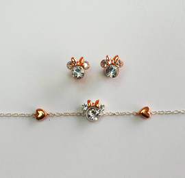 Pendientes pulsera Minnie