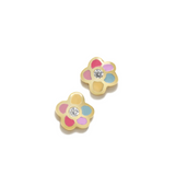 Pendientes Plata Agatha Ruiz de la Prada Flor Pastel Esmaltada