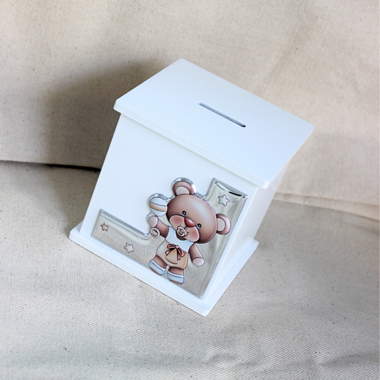 Hucha Osito Sonajero