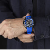 Reloj Lotus Hombre Negro Azul