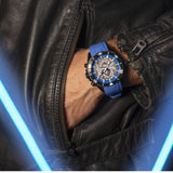 Reloj Lotus Hombre Negro Azul