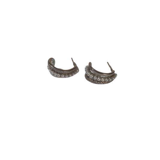 Multicolor Star Silver Earrings