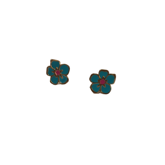 Agatha Ruiz de la Prada SuperAgatha Turquoise Silver Earrings