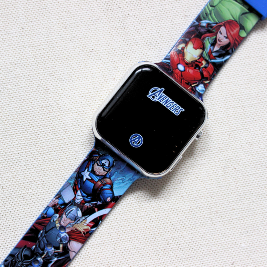Reloj Digital AVENGERS LED Disney Marvel AVG4706